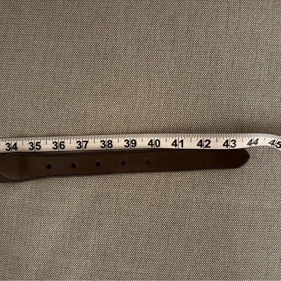 JCREW LEATHER AND WOOL TARTAN BELT - Picture 7 of 8